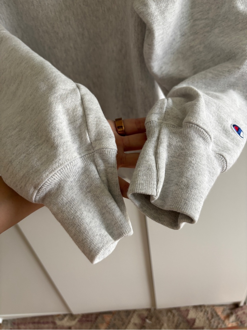 Champion Gray 'Metropolitan Museum of Art New York' Crewneck Sweatshirt - Picture 3 of 4